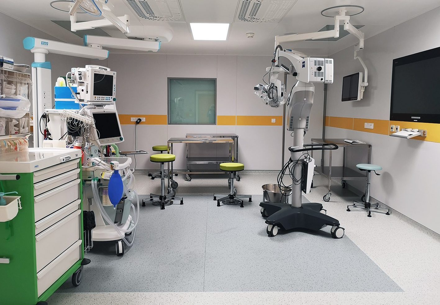 Bloc opératoire de l'hôpital de Châteaudun
